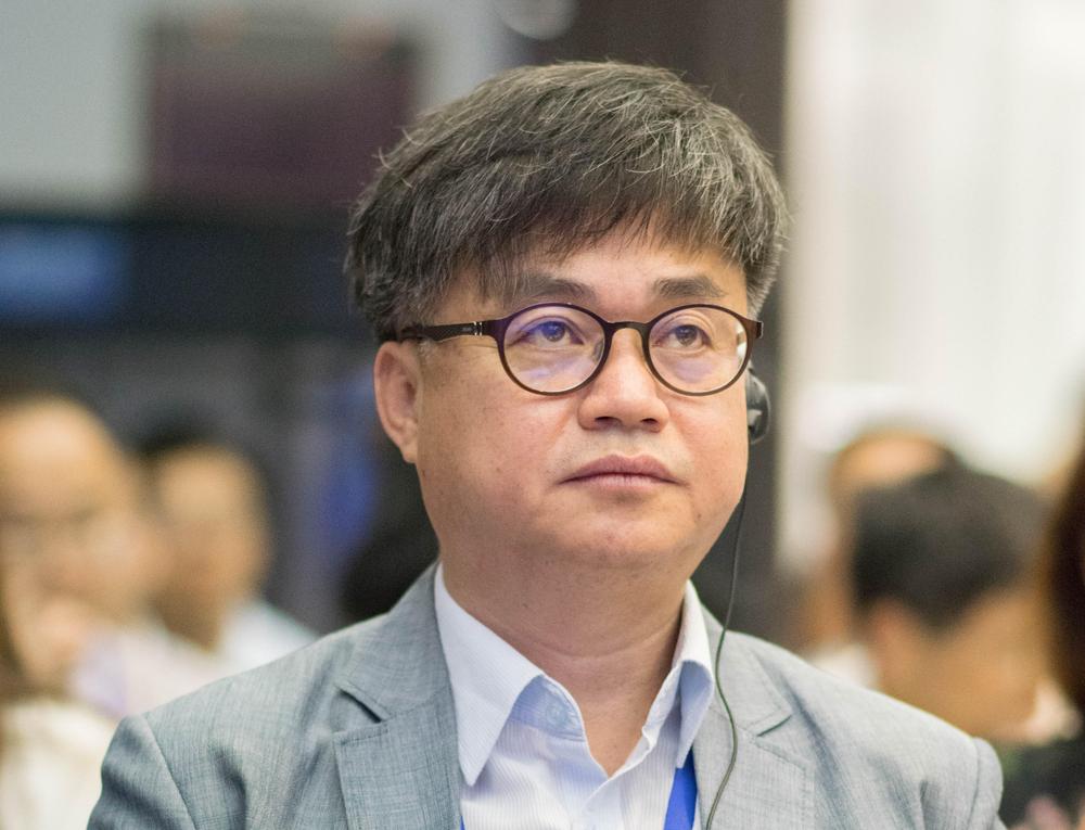 韩国阳明学会会长，忠南大学儒学研究所所长、 哲学教授，阳明文化（贵阳）国际文献研究中心外国专家特聘研究员金世贞在研讨会现场,王阳明,王守仁,阳明文化