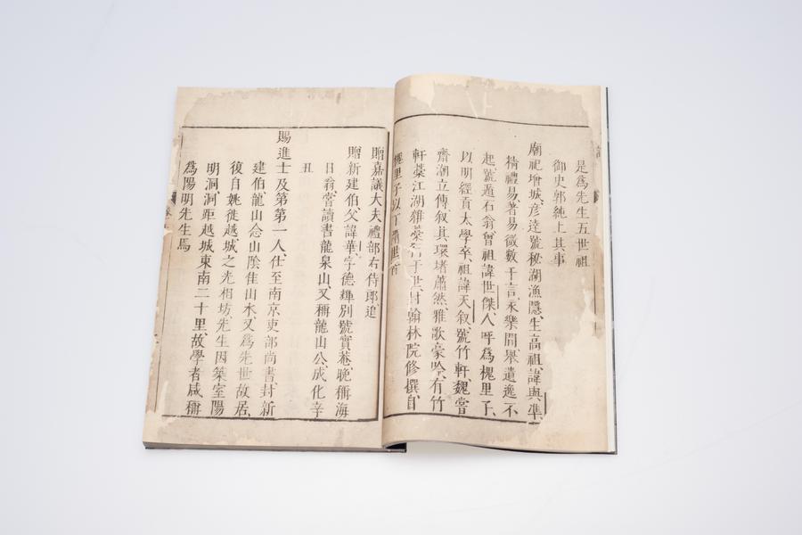 阳明先生年谱二卷(五),王阳明,王守仁,阳明文化