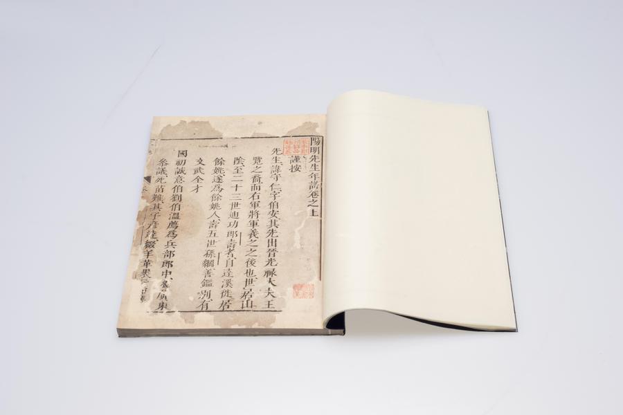 阳明先生年谱二卷(一),王阳明,王守仁,阳明文化