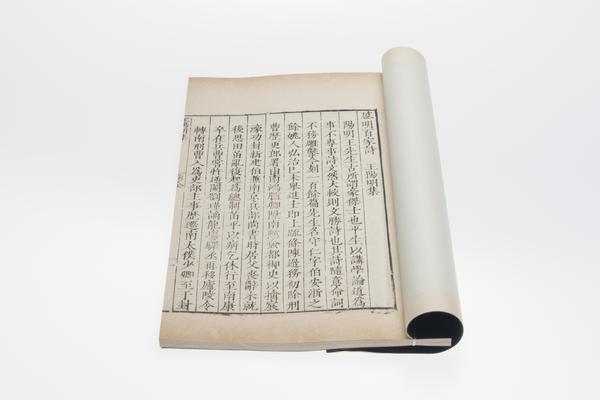 王阳明集一卷,王阳明,王守仁,阳明文化
