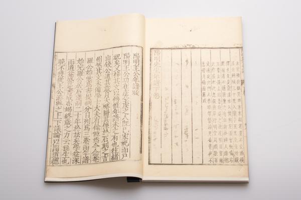 阳明先生年谱三卷,王阳明,王守仁,阳明文化