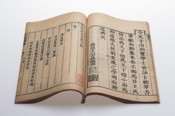 王文成公文选八卷,王阳明,王守仁,阳明文化