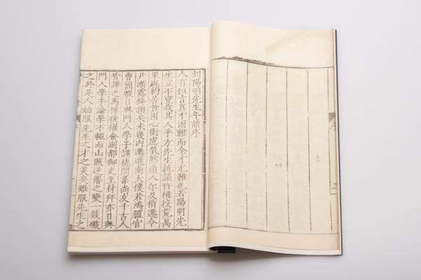 阳明先生年谱三卷,王阳明,王守仁,阳明文化
