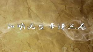 阳明先生年谱三卷,王阳明,王守仁,阳明文化
